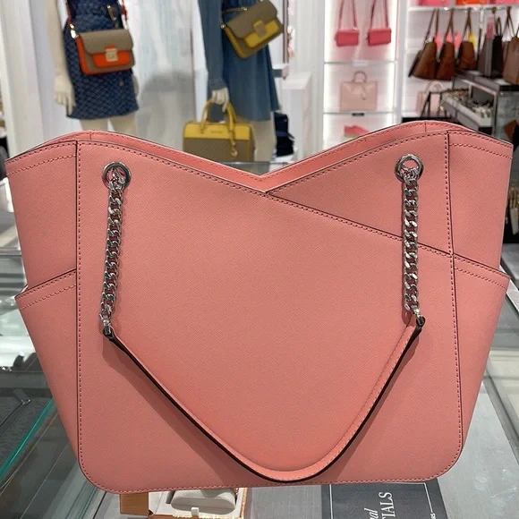 MICHAEL KORS
Jet Set Large X Chain Saffiano Leather Shoulder Tote HandBag
NWT - Picture 6 of 16